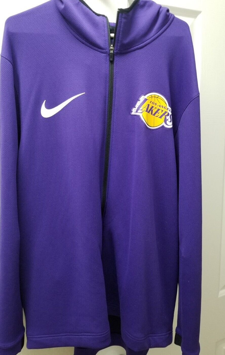 Authentic Los Angeles Lakers Nike Warm Up Jacket Size 3xl Excellent  condition