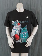 Charlotte Hornets Shirt VTG - Lockerroom Classic by Nutmeg - Mens Large NWOT 