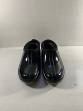 CAPELLI New York Rain Shoes Size 7 Women's Black Garden Slip On Ankle Boots