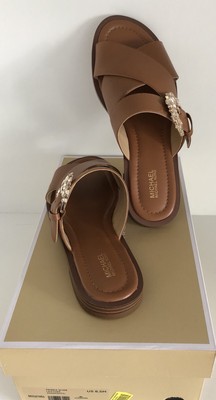michael kors frieda slide flat sandals
