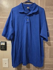 Walmart Polo Shirt Mens Sz XL Blue Pickup Logo Employee Uniform