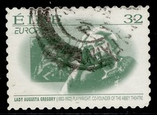 IRELAND QEII SG1000, 1996 32p dull green, FINE USED