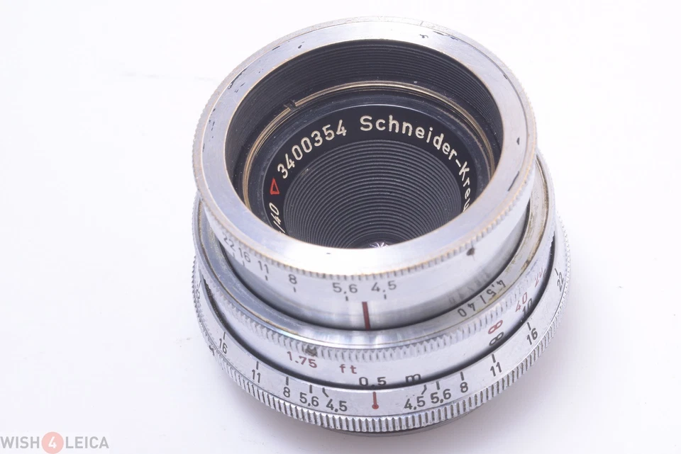 ✅ SCHNEIDER ISOGON 40MM 4.5 EXA, EXAKTA, EXACTA, TOPCON BAYONET MOUNT - Image 2 of 4