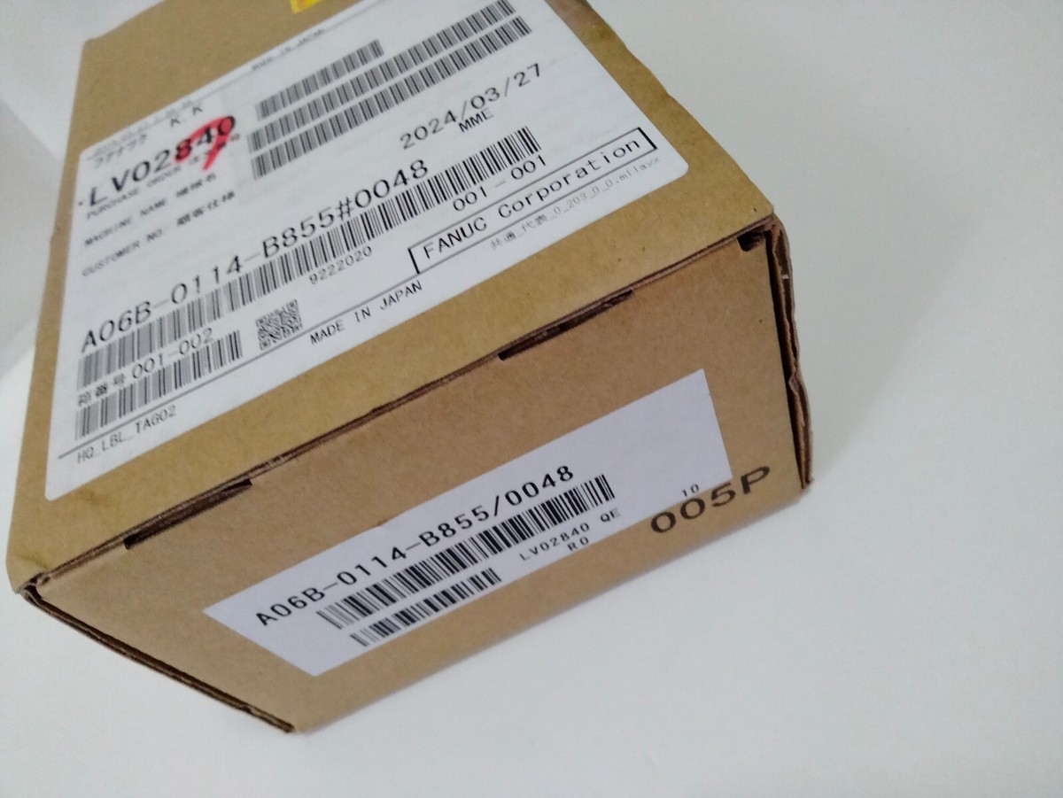 FANUC A06B-0114-B855 #0048 AC SERVO MOTOR New | eBay