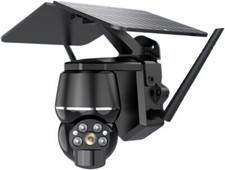 Solar Panel Battery Powered Camera Outdoor PIR Wireless Security Surveillance