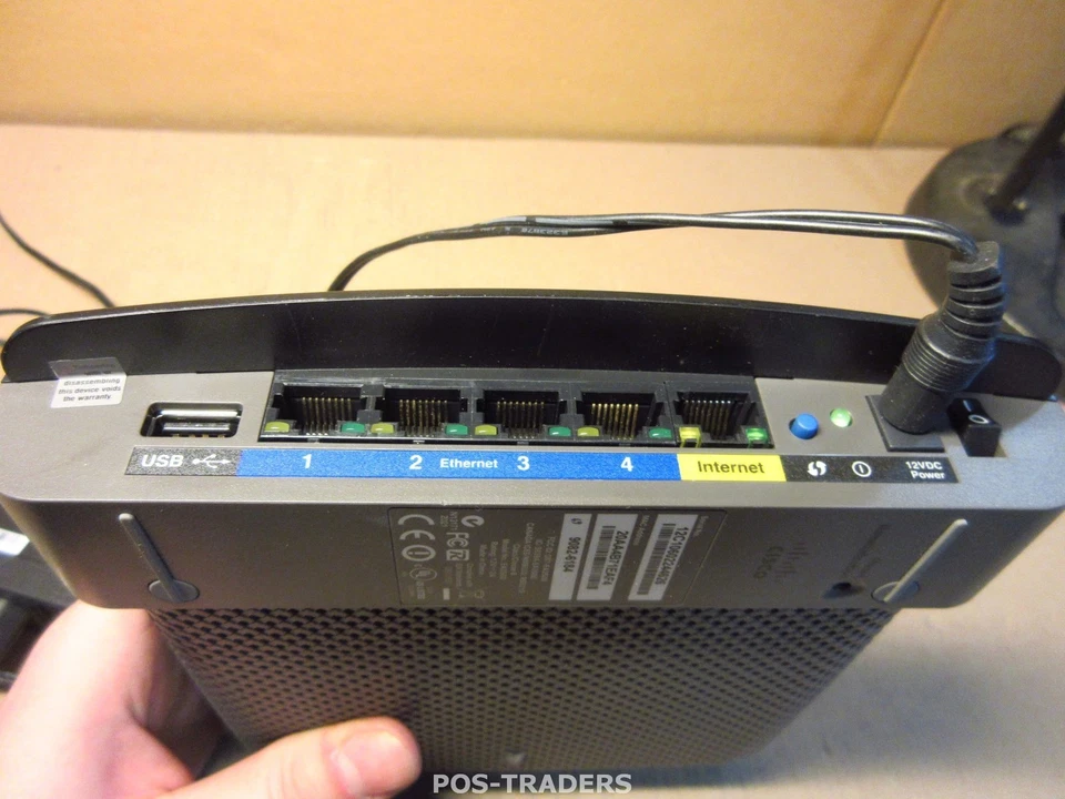 Linksys EA3500 App Enabled N750 Dual-Band Wireless Router Gigabit USB INCL PSU - Bild 2 von 3