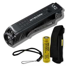 ~NEW~ Nitecore P18, 1800 Lumen Compact Flashlight w/ Silent Switch & Aux Red LED