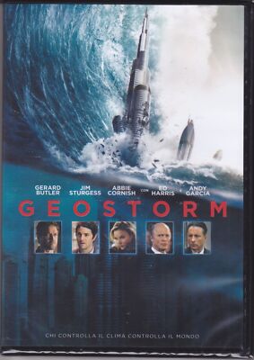 Dvd **GEOSTORM** nuovo sigillato 2017