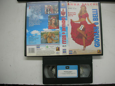 GIOVANI E BELLI , Anna Faucons Luca Venantini Dino Risi 1995 VHS Italien
