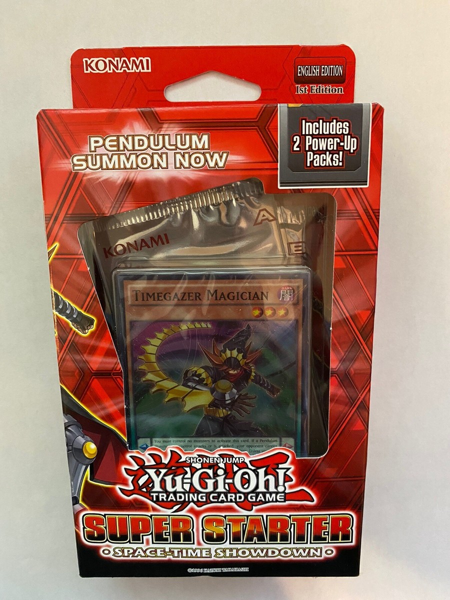 yugioh starter deck 2014 Amazon.com: YuGiOh 2014 Super Starter: Space-Time Showdown 1st EDITION Deck  by Konami : Toys & Games main image 0