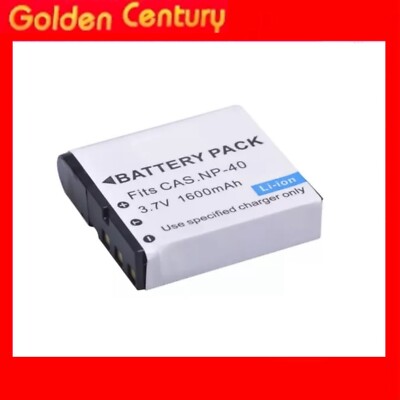 Kastar Replacement Battery For Casio NP40 Series Cameras - 1700mAh Li-Ion 3.7V