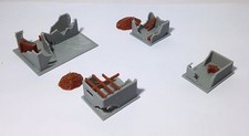 Outland Models Train Railway Layout Abandoned Town House Ruin Set N Scale 1:160