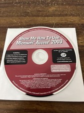Show Me How to Use Microsoft Access 2003 PC CD-ROM