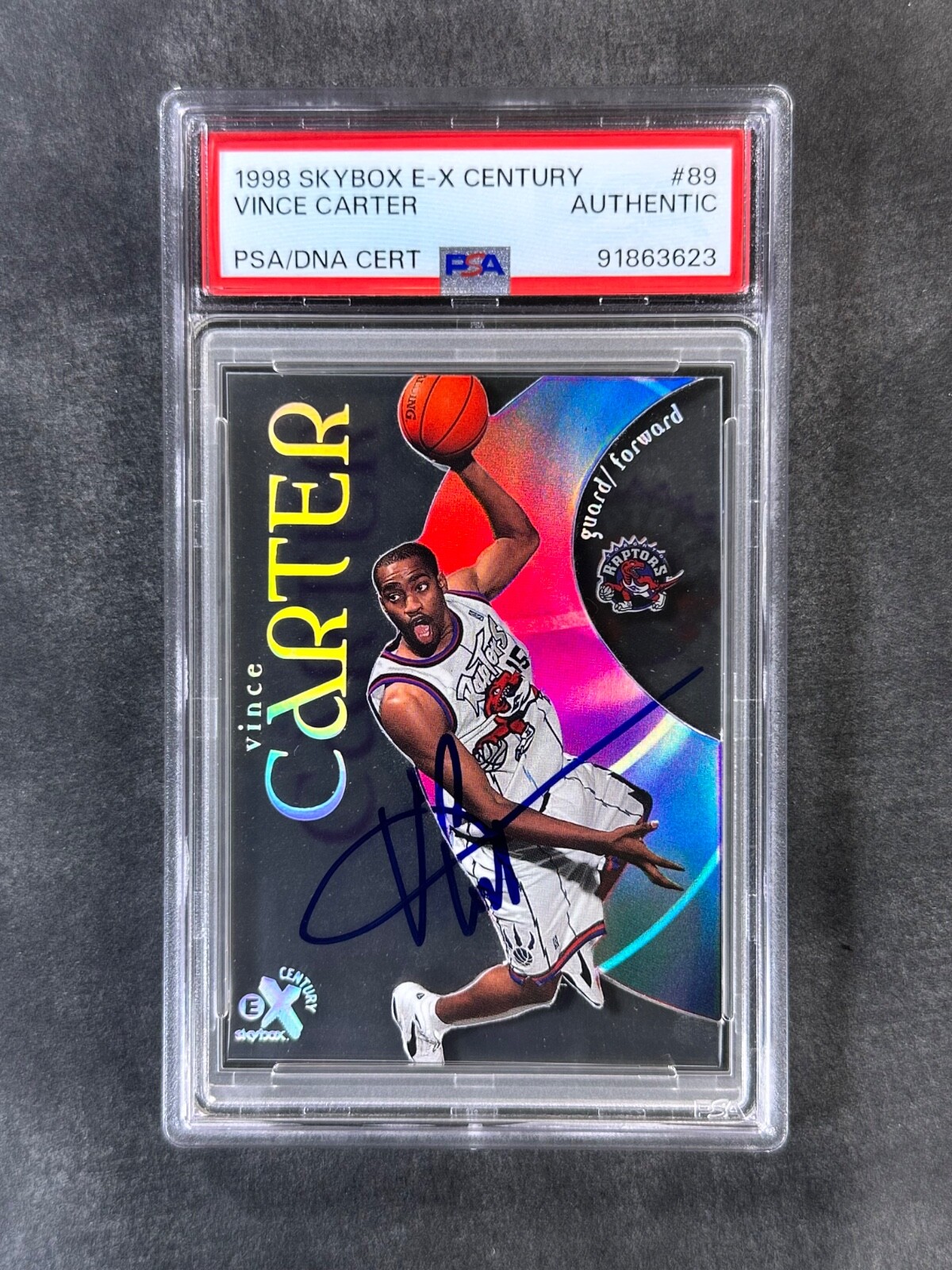 VINCE CARTER SKYBOX AUTO