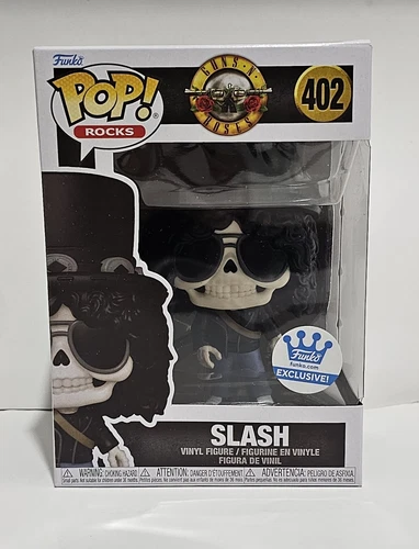 Funko POP! Rocks Guns N Roses Slash #402 Funko Shop Exclusive w/ Protector
