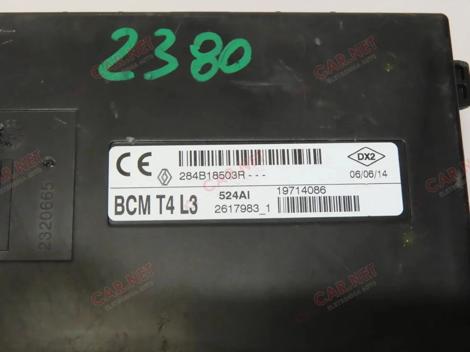 284B18503R CENTRALINA BODY COMPUTER BCM T4 L3 RENAULT CAPTUR I J5 524AI 2617983 - Immagine 2 di 4