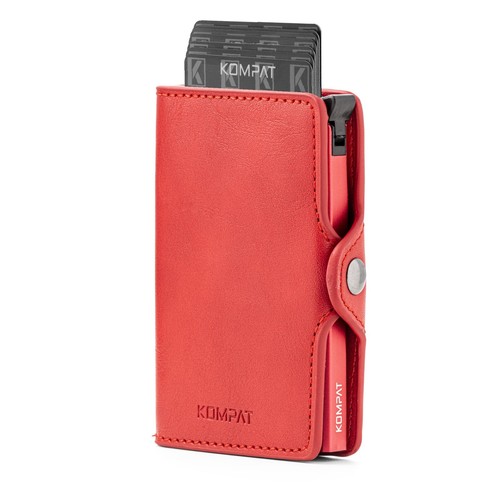 Porta Carte di Credito RFID Portafoglio Uomo Slim Portafoglio Piccolo Sottile - Foto 77 di 83
