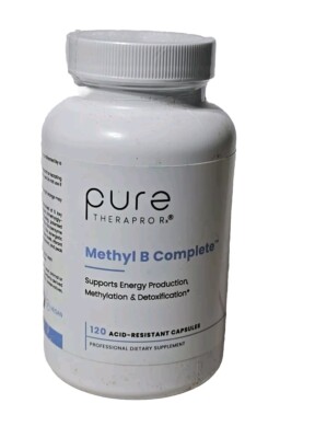  Methyl B Complete *LARGER 120 Veg Caps | Optimal Methylation Support (Z)
