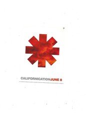 Red Hot Chili Peppers- Californication **Promo Card for CD June 8**
