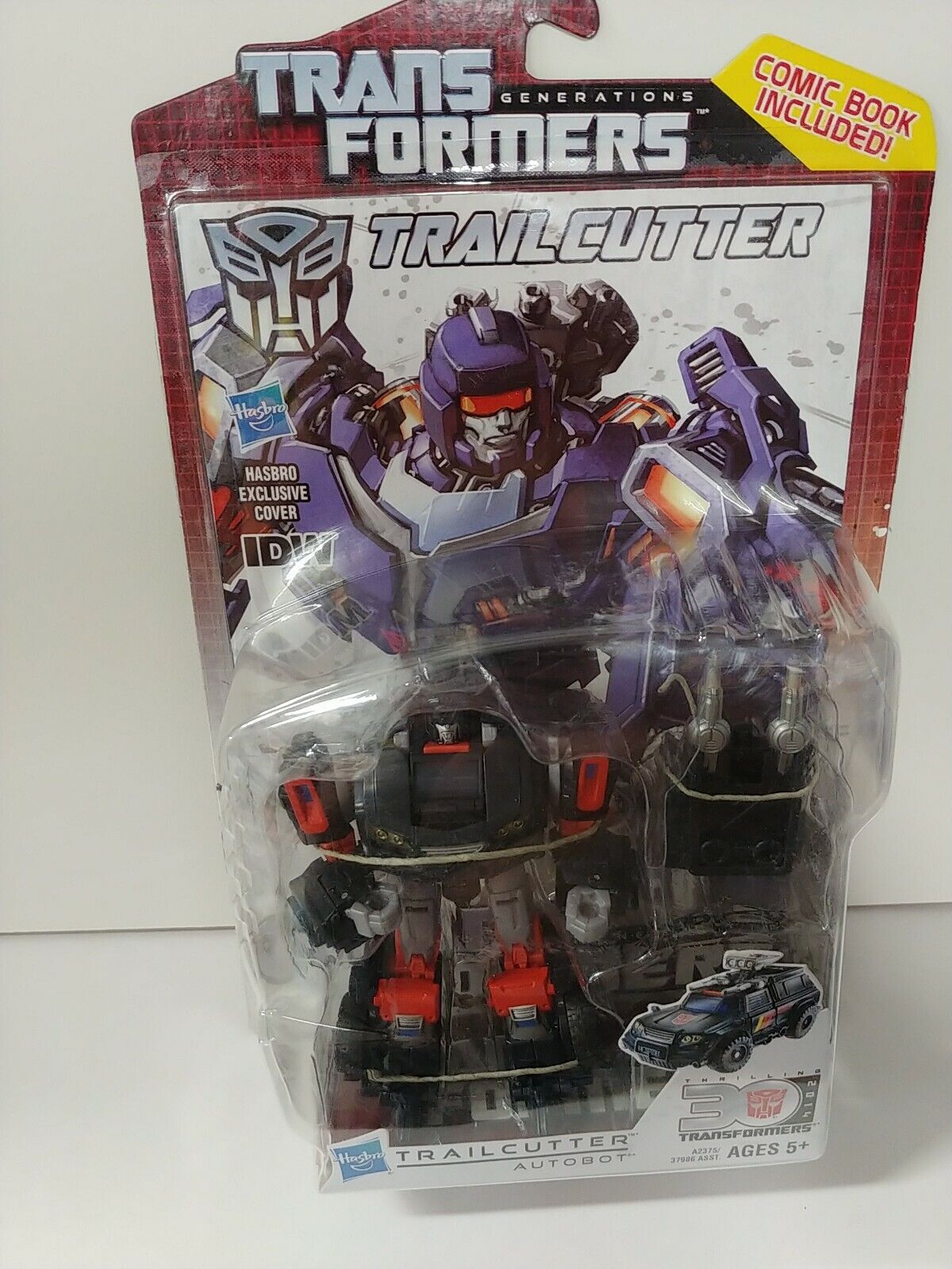 Transformers Generations Deluxe Class Trailcutter 30th Anniversary Autobot