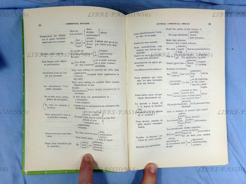 PRAXIS IN COMMERCIAL ENGLISH, S. HUMBERT, EDITIONS DUNOD, 1967 - Bild 8 von 12