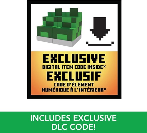Mattel Minecraft Exploding RC Creeper * Luces y sonidos, 10 explosiones y código DLC - Imagen 5 de 8