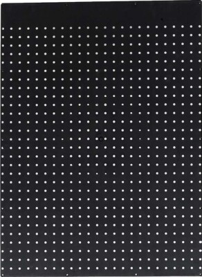 WALLPEG PEGBOARD PANELS -TUFF PLASTIC PEGBOARD- 1/4'' HOLES FOR BINS & PEG HOOKS