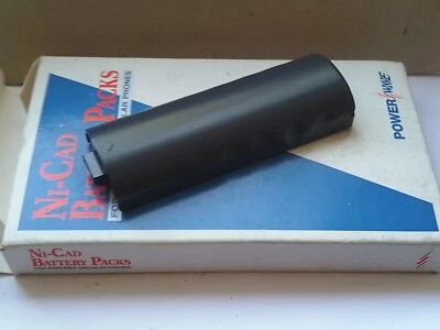 Vintage 1990s Old Retro mobile Phone Shop Display Sony Mars bar battery boxed - Image 1 of 4