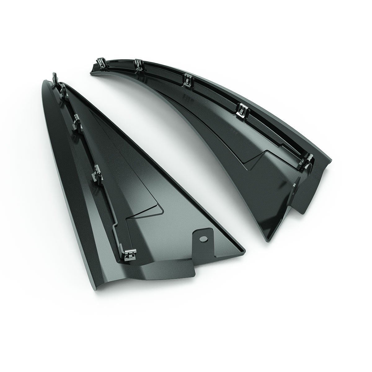 C7 Corvette XL Extra Large Rear Extended Molded Splash Rock Guards