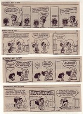 Tumbleweeds by Tom Ryan - Western humor - 25 daily comic strips from May 1977