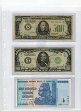 25 New Lighthouse VARIO 3C stock pages (clear sheets)--Free Expedited shipping