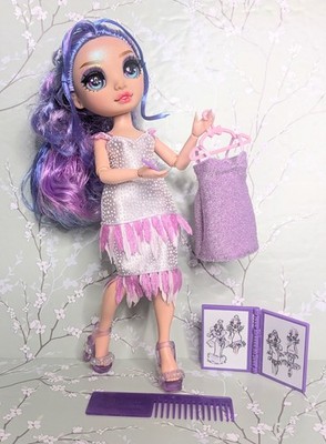 Rainbow High Fantastic Fashions Violet Willow Doll With Accessories