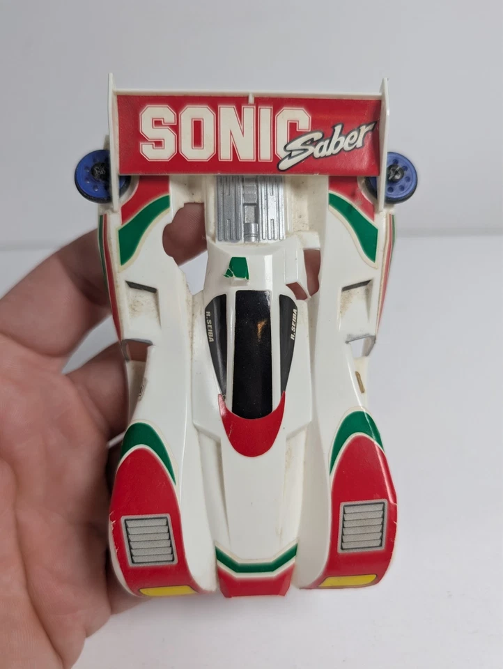 Kit Coche Sable Sónico TAMIYA 1:32 con Caja Construida, Probado y Funcionando - Buen Estado Foto 3 de 4