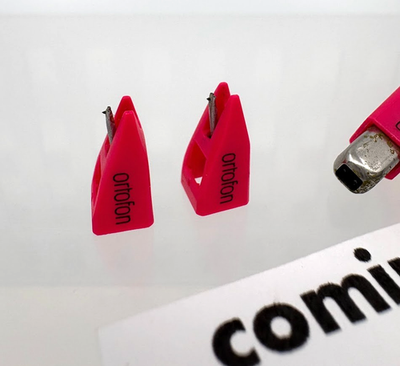 Ortofon Concorde Scratch Pink DJ Cartridge & 2 Stylus Set MK1 OM
