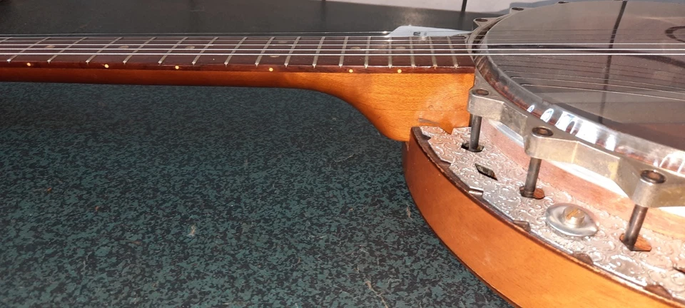 Banjo FRAMUS Texan Dixi Vintage Vintage Oktober 1973 Retro Gibson Strings - Image 3 of 4