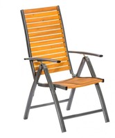 Mx Gartensessel Santorin Gartenstuhl Klappsessel Alusessel GartenmöBel Sessel