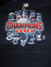 Boston Red Sox 2018 Navy World Champions T-Shirt New w/tag