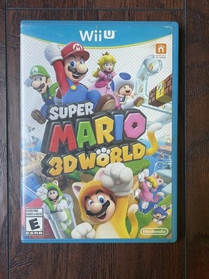 Super Mario 3D World (Nintendo Wii U, 2013) CIB COMPLETE