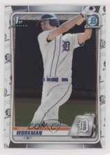 2020 Bowman Draft Chrome Gage Workman #BD-33 fm0