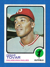 1973 Topps #405 Cesar Tovar NM-MT Philadelphia Phillies