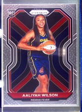 2021-22 Panini Prizm WNBA Aaliyah Wilson RC #99 Fever