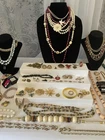 Jewelry addicts! Vintage Estate Costume TRIFARI AVON MONET + MORE! 64pc  LOT