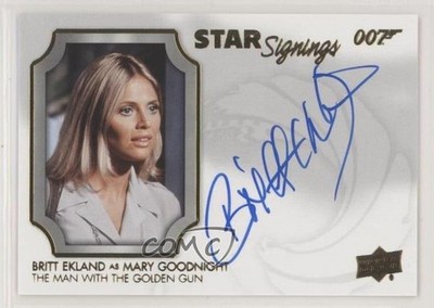 2020 James Bond Villains & Henchmen Britt Ekland as Mary Goodnight Auto 4et