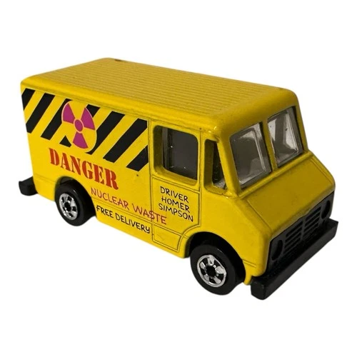 Vintage 1990 Hot Wheels Scene Machines The Simpson Nuclear Waste Van Loose