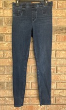 Spanx Jean Jeggings Women  s Size Medium Dark Wash Ankle Pull On Skinny