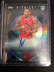 TOPPS MIDNIGHT 2025 ALIJAH MARTIN ROOKIE AUTOGRAPH MIDNIGHT SUN