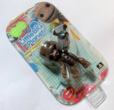 New Little Big Planet Mini Sackboy Game Figure Keychain Key Ring Hanging Pendant