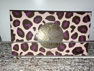 RUDE LEOPARDINA Eyeshadow + Highlighter Palette Pressed Powder Matte/Shimmer