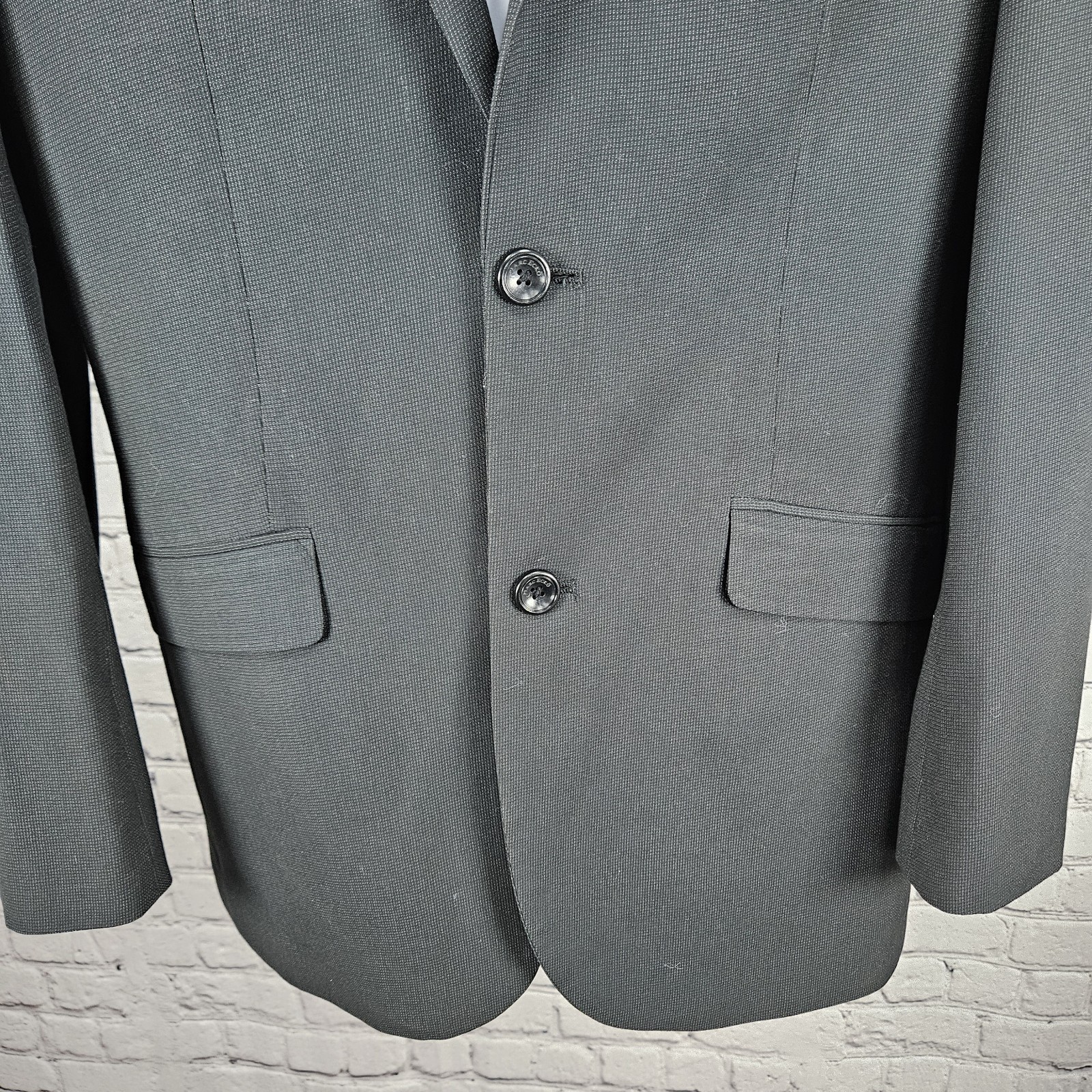 Marc Ecko Black Multitask 2 Button Double Vented … - image 10