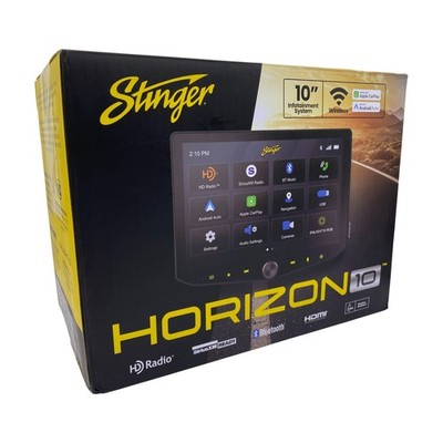 IX210-NAV Stinger Horizon10 Multimedia Infotainment 10.1'' Display w/iGO Nav Card